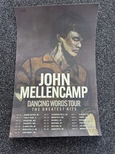 John Mellencamp 2026 Dancing Words Tour, Greatest Hits Limited Poster Art Litho picture
