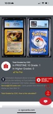 2003 Pokemon Skyridge #53/144 Dunsparce CGC 10 PRISTINE picture