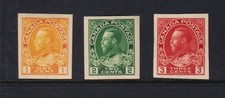 Canada - #136-138 Imperfs, mint, cat. $ 87.50 picture