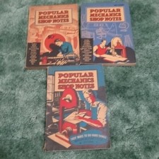 Vintage Popular Mechanics Shop Notes 1936 1937 1938 #87 picture