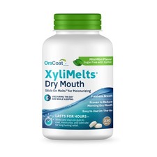 230 Count Oracoat XyliMelts for Dry Mouth Night Time or Day - Mild- Mint Flavor. picture