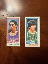 1980-81 Topps - Dennis Johnson & Pete Maravich picture