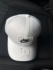 NIKE RISE CAP L/XL Adult RISE Structured Mesh Snapback Hat-White FV5543-100 picture