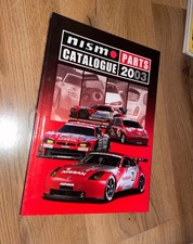 NISMO MID LOGO PARTS CATALOGUE RARE SKYLINE R34 GTR SILVIA S15 350Z Z33 V35 R33 picture