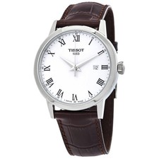 Tissot T-Classic Quartz White Dial Men's Watch T129.410.16.013.00 picture