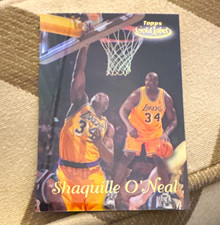 Topps 1998-99 Gold Label Shaquille O'Neal Black Label Insert #GL2 Lakers picture