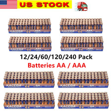 Lot of 12/24/60/120 Pack AA AAA Batteries Extra Heavy Duty 1.5v Lots New Fresh picture
