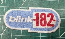 Blink 182 Pill Logo Embroidered Iron On Patch Enema of the State nurse picture