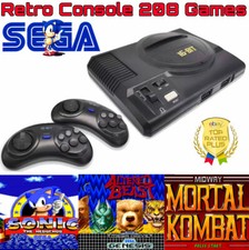 Sega Genesis Retro Console Console 208 Games Included Retro Console 16 Bit Games picture