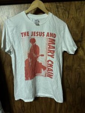 Vtg The Jesus And Mary Chain band 90s Rock band White T shirt vtg picture