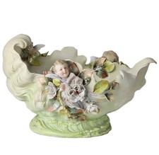 Antique German Volkstedt Porcelain Centerpiece Attributed Triebner Ens & Eckert picture