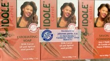 Idole Carrot Exfoliating Soap With Vitamin A & E( lot of  3) picture