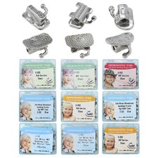 Dental Orthodontic Buccal Tubes 1st 2nd Molar Tube MBT Roth 022 Bondable Mesh picture