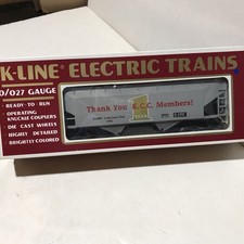 K- LINE K-90002 THANK YOU KCC MEMBERS HOPPER CAR picture
