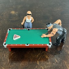Homies Pool Hall Set 1 RARE 1:24 Scale (BROKEN POOL STICKS) picture