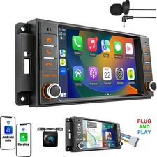 For 2009-2012 Dodge Ram BT-Stereo Radio CarPlay GPS Android Auto Navi Plug play picture