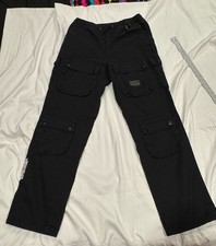 Billionaire Boys Club Cargo Pants Men's Size small. Black Twill EUC picture
