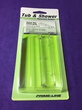 New Tab & Shower Shower Door Clear Plastic Replacement Bottom Guard M-6067 picture
