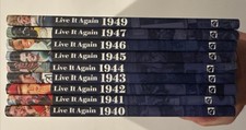 Good Old Days Live It Again Book Lot of 5 1940 - 1947, 1949 HC picture