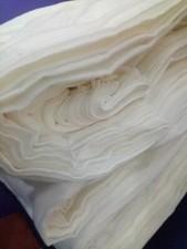 100 Yard Wholesale Cotton Voile Fabric Soft Light Weight Pure White Soft Fabric picture