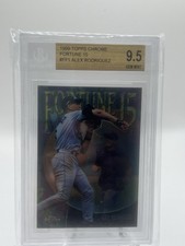 1999 Topps Chrome Fortune 15, Alex Rodriguez, Seattle Mariners #FF1 (Gem-Mint 9. picture