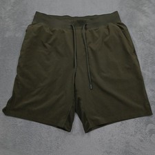 Lululemon Shorts Mens XL Green T.H.E. Activewear Linerless Modern picture