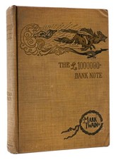 Mark Twain THE �1,000,000 BANK-NOTE AND OTHER NEW STORIES 1st Edition 1st Print picture