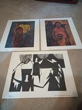 Samella Lewis works three (3) size approx 14x18 Prints from her Portfolio picture