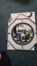 Vintage 1978 Glassmasters Stained Glass Suncatcher 