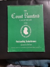 Count Rumford Calander 1950 picture