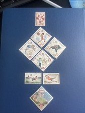 MONACO 1948,1964 Olympic Games And 1963 Football Cup, 8 MLH Stamps, XF condition picture