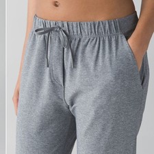 Lululemon grey Slim Heathered Slate Pants sweatpants picture