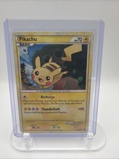 Pokemon Pikachu HGSS03 HeartGold SoulSilver Black Star Promo 2010 Holo picture