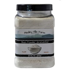 Medley Hills Farm Food Grade Granulated Potassium Alum Powder 2 lbs Pickling picture
