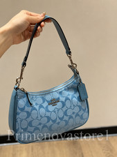 COACH CH139 Teri Shoulder Bag Signature Chambray outlet New picture