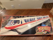 Vintage Disney Parks Walt Disney World Monorail Playset Red Line Motorized Works picture