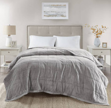 Madison Park Cozy Blanket HeiQ Smart Temp. Full/Queen Gray picture