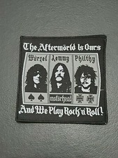 Motorhead The Afterworld Is Ours Patch T-shirt, Iron on Clothing Woven Badge  picture