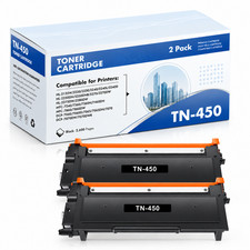 2-PK TN450 Toner Cartridge Replacement for Toner Black HL-2270DW/2275DW picture