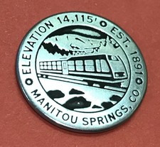 New Listing Hard to Find Manitou & Pike's Peak Cog Railway Token picture