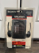 Sony Walkman WM-A12 Cassette Player NEW OLD STOCK Sealed Unused w/ Headphones picture
