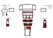 Wood Look Dash Trim Kit for 2004-2007 Toyota Corolla Auto Interior Panel picture