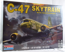 Revell Monogram C-47 Skytrain W/ Paratroopers 1/48 Model Airplane Kit 15875 picture