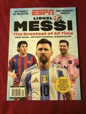 ESPN Lionel Messi The Greatest Of All Time Magazine 2026 picture