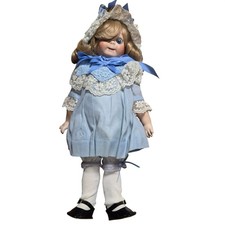 Vintage Bisque Porcelain Doll 15