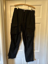 Givenchy Men’s Cargo Pants Size 48 Black Midrise BM50L911YS picture