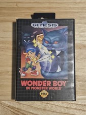 Wonder Boy in Monster World Sega Genesis Video Game Cartridge WITHOUT Manual picture