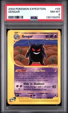 Pokemon Expedition Gengar 48/165 PSA 8 picture