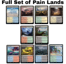 All Ten 10 Rare Dual Pain Lands BEST VALUE English Magic MTG Commander EDH NM picture