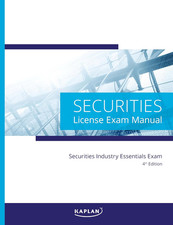 Kaplan Securities Industry Essentials (SIE) License Exam Manual, 4th Edition picture
